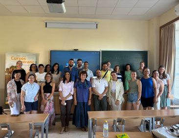 Grupo del curso de verano A1 en Ávila