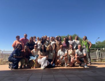 Grupo del curso de verano A2 en Ávila