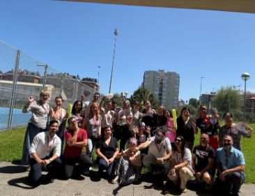 Grupo del curso de verano SA1 en Santander