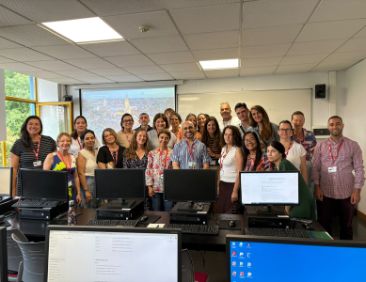 Grupo del curso de verano SA2 en Santander