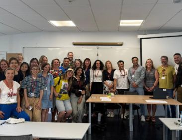 Grupo del curso de verano SA6 en Santander