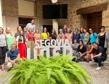 Grupo del curso de verano S3 en Segovia