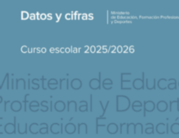 Datos y cifras. Curso Escolar 2025-2026