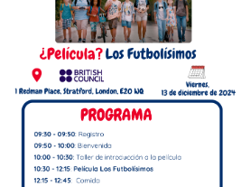 1.ª edición: British Council Londres – 13 de diciembre de 2024