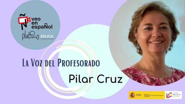 Pilar Cruz en la 'Voz del profesorado'