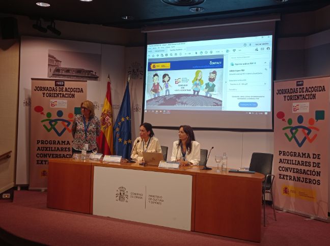 Jornadas de acogida en Madrid de los auxiliares de conversación extranjeros