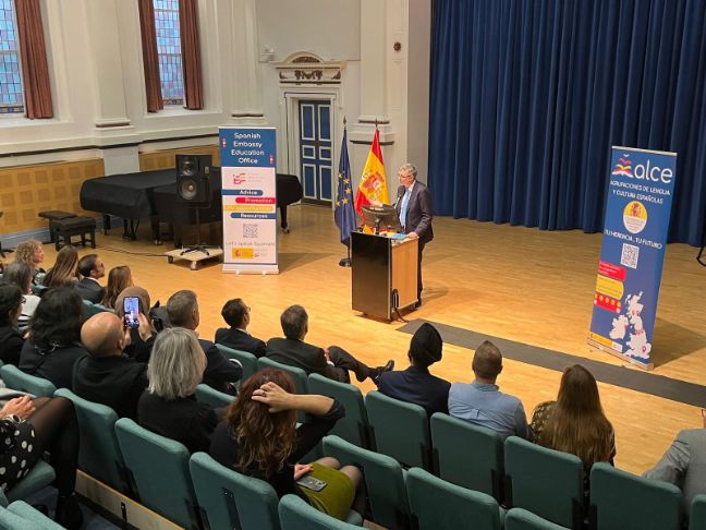 Inauguración del aula ALCE de Leeds