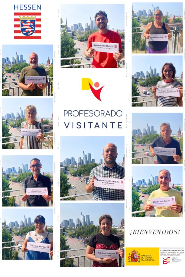 Profesorado visitante que se incorpora al programa en Alemania