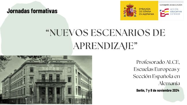 Jornadas formativas en Berlín: 'Nuevos escenarios de aprendizaje'