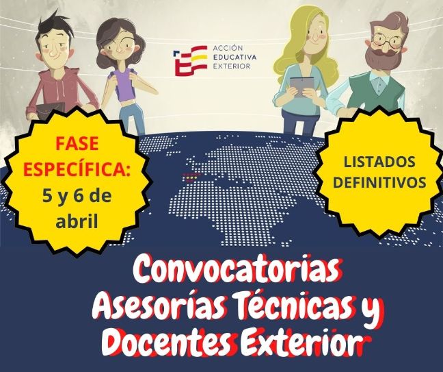 Convocatorias asesorías técnicas y docentes exterior