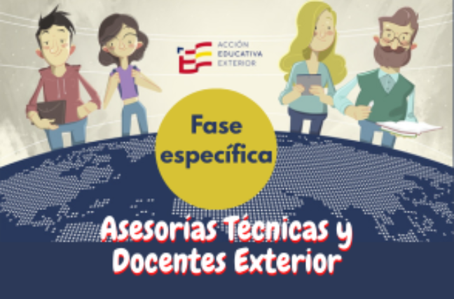 Convocatorias para el exterior: personal docente y asesorías técnicas