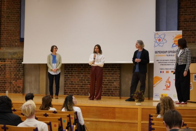 Jornada sobre la ciencia en Lund (Suecia) con la participación de la asesora de Educación