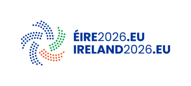 Logotipo de Irlanda de la Presidencia del Consejo de Europa. 2.º semestre 2026