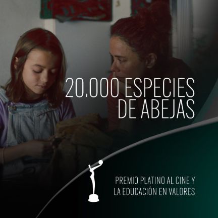 20.000 especies de abejas. Imagen de Premios Platino.