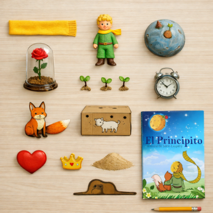 Knolling del Principito