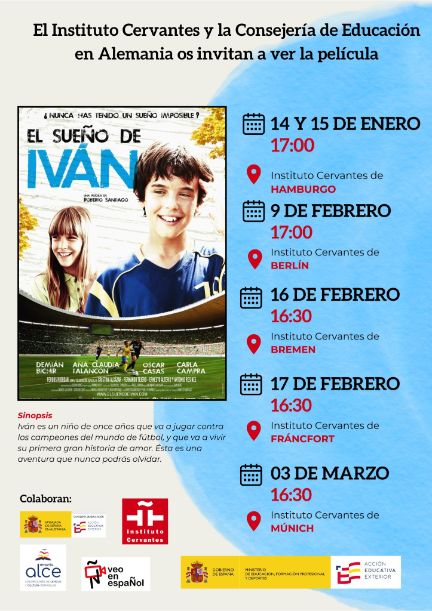 Cartel de 'Veo en los Cervantes'