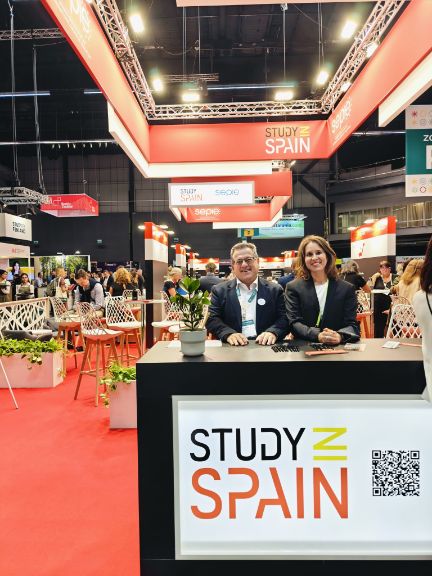 Pabellón español en la EAIE Gothenburg 2025