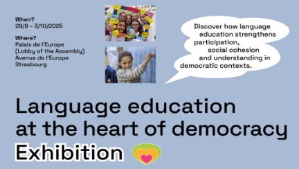Exposición: La educación lingüística en el corazón de la democracia